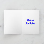 Carte Extraordinaire Brilliant Handsome - Anniversaire p (Intérieur)