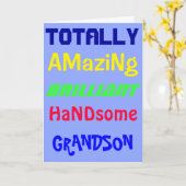 Carte Extraordinaire Brilliant Handsome - Anniversaire p (Fleur jaune)