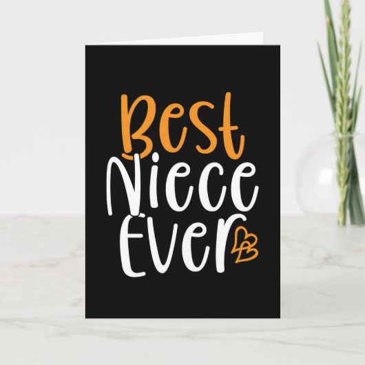 CARTE EXTRAORDINAIRE **NIECE** POUR VOTRE ANNIVERSAIRE (Devant)