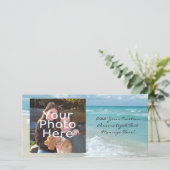 Carte Extreme Relaxation Plage Vue Sable blanc (Debout devant)