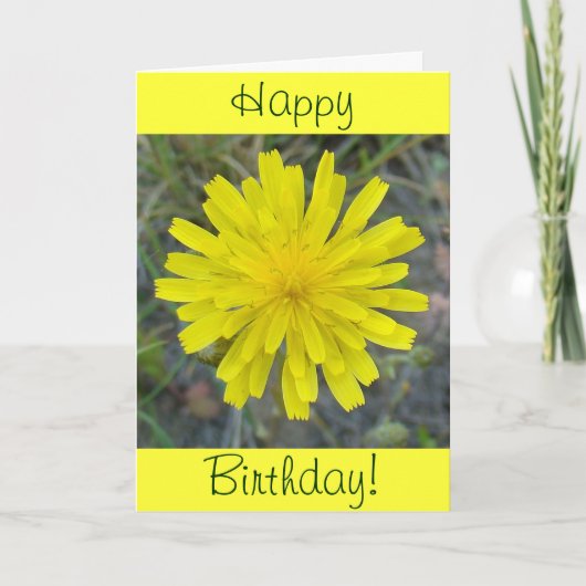 Carte F16 Jaune King Devil Fleur Sauvage (Devant)