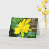Carte F44 Mustard sauvage Fleur sauvage jaune (Fleur jaune)