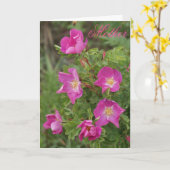 Carte F46 Roses sauvages (Fleur jaune)