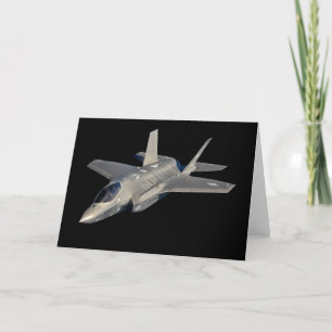Carte F-35 Lightning II Panther Jet Fighter