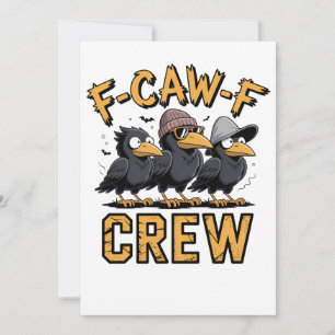 Carte F-Caw-F Crew Drôle Matching Cousins Outfit