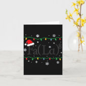 Carte Fa (la) 8 Funny Math Teacher Christmas Ugly Sweate (Fleur jaune)