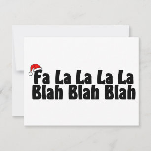 Carte Fa La La La Blah Blah Blah Blah