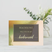 Carte Fab Chartreuse 🤵 audacieux et élégant Mariage bud (Debout devant)