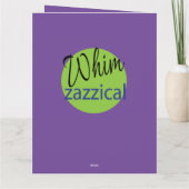 Carte Fab Girl Superhero Anniversaire Extraordinaire (Dos)