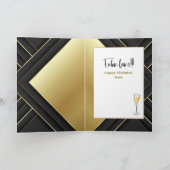 Carte Fabable Gras Amusant Glamour Or Pour Son Anniversa (Intérieur)