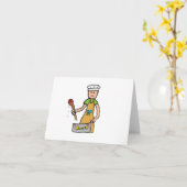 Carte Fabrication de confiture (Fleur jaune)