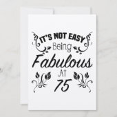 Carte Fabuleux 75e anniversaire (Devant)