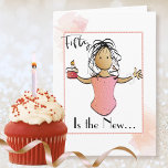 Carte Fabulous 50th Birthday Card personnalisée pour ell<br><div class="desc">Cinquante est le nouveau ... . Fabuleux ! Vous avez peut-être entendu dire que c'est le nouveau 30,  mais qui veut encore avoir 30 ans ? ? ? Elle ne s'améliore qu'à 50 ans ! Vous pouvez personnaliser votre message et son nom !</div>