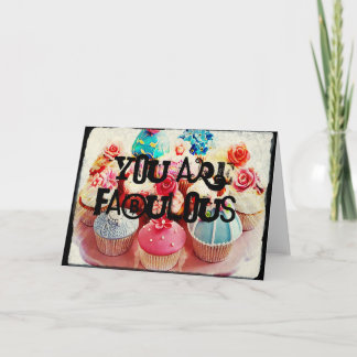 Carte Fabulous greeting