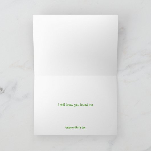 Carte Fâché (Intérieur)