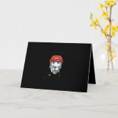 Carte Facilement Distrait Par Les Chiens Et Le Hockey (Fleur jaune)