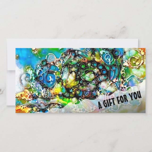 Carte Façons De Vivre - Art Neurographique 7 (Devant)