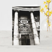 Carte Faculté de droit Facade (Fleur jaune)