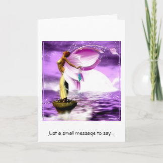 Carte Fae Magic Greeting