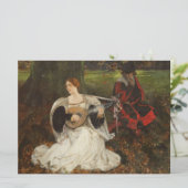 Carte Fair is my Love (par Edwin Austin Abbey) (Debout devant)