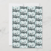 Carte Faire 70 look bon anniversaire moderne (Dos)