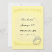 Carte Faire Annonce de Mariage (Dos)