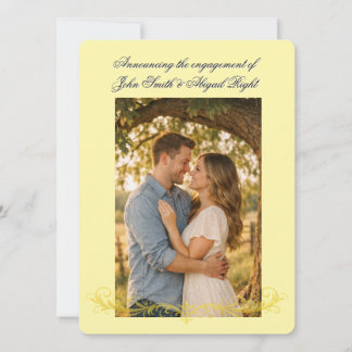 Carte Faire Annonce de Mariage