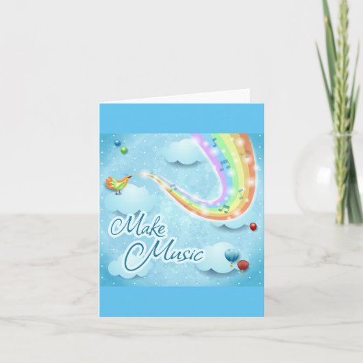 Carte Faire de la musique (Devant)