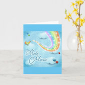 Carte Faire de la musique (Fleur jaune)