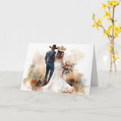 Carte Faire de l'aventure un pas ensemble (Fleur jaune)