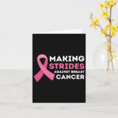 Carte Faire des progrès dans la sensibilisation au cance (Fleur jaune)