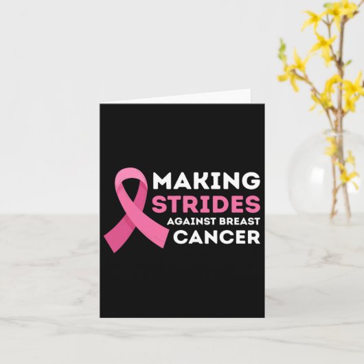 Carte Faire des progrès dans la sensibilisation au cance (Fleur jaune)