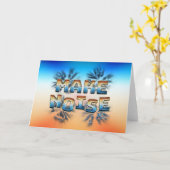 Carte Faire du bruit (Fleur jaune)