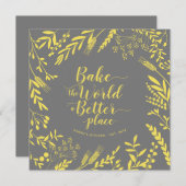 Carte Faire du monde une meilleure couronne de fleurs ca (Devant / Derrière)