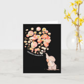 Carte Faire exploser des ballons orange Sensibilisation (Fleur jaune)