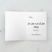 Carte faire exploser Good Luck dans vos examens GCSE ALe (Intérieur)