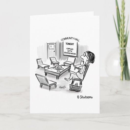 Carte Faire face à la solitude (Devant)