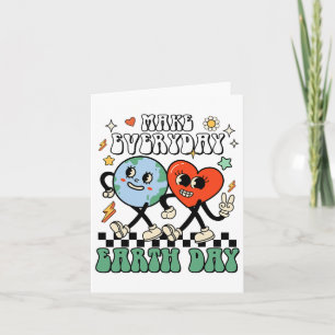Carte Faire Jour des terres tous les jours mignon Jour d