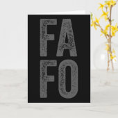 Carte Faire le con, Découvrir (Fleur jaune)