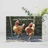 Carte Faire Le Pokey, Les Poulets De Pokey, (Debout devant)