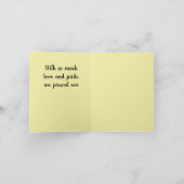 Carte faire-part : Amour De Naissance (Intérieur)