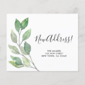 Carte Faire-part de déplacement de nouvelle adress (Devant)
