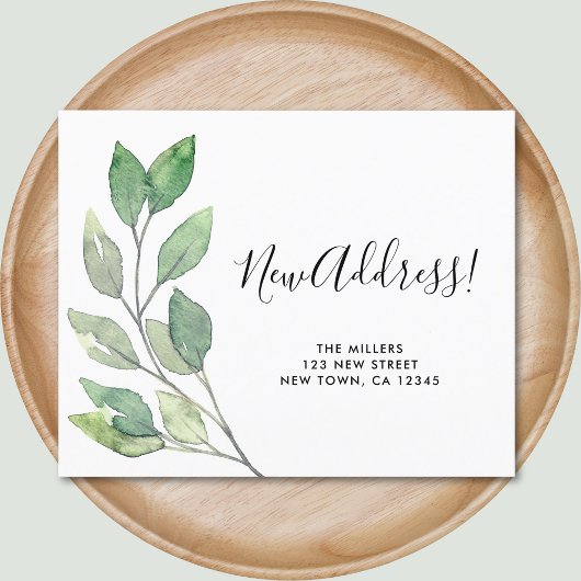 Carte Faire-part de déplacement de nouvelle adress