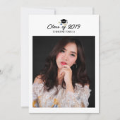 Carte Faire-part de diplôme (Devant)