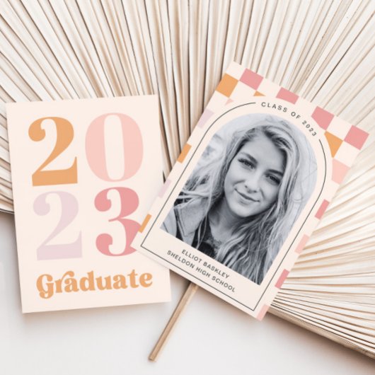 Carte Faire-part de diplôme | Girl Grad Card