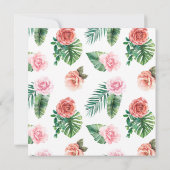 Carte Faire-part de grossesse avec Sonogramme (Dos)