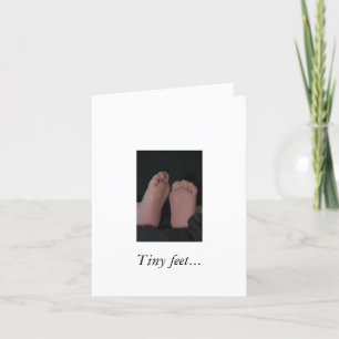 Carte faire-part de grossesse Pitter Patter