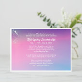 Carte Faire-part de la mort de style européen Dove (Debout devant)