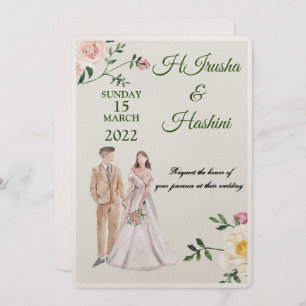 carte faire-part de mariage