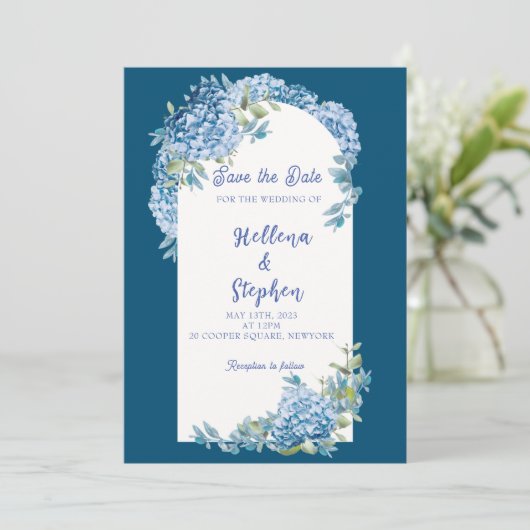 carte faire-part de mariage (Debout devant)